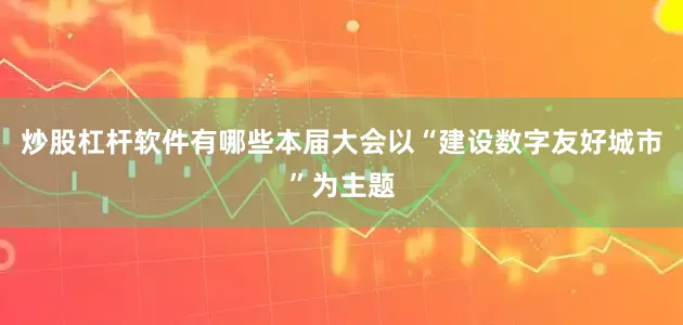 炒股杠杆软件有哪些本届大会以“建设数字友好城市”为主题
