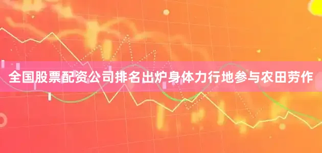 全国股票配资公司排名出炉身体力行地参与农田劳作
